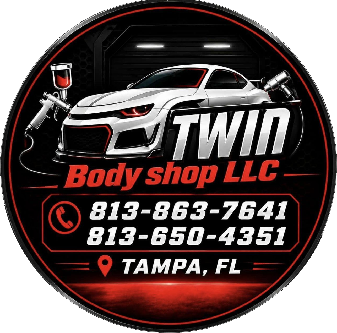 Twin Body Shop logo